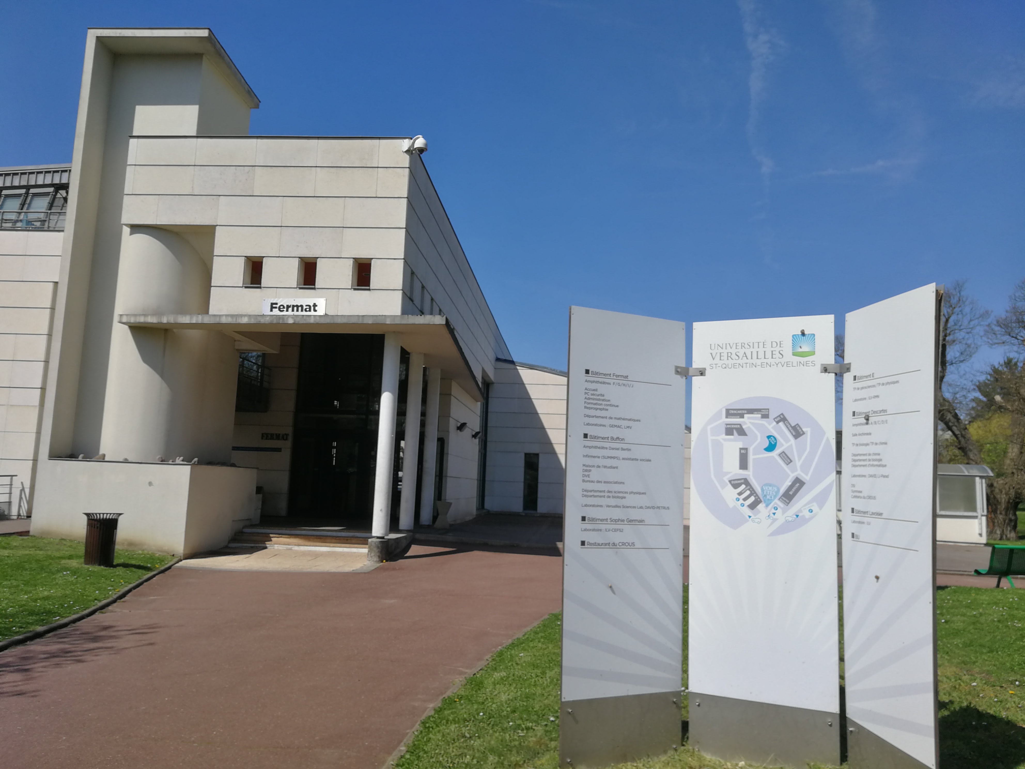 Université De Versailles Saint-quentin-en-yvelines - Ufr Des Sciences